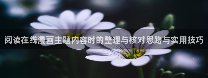梦漫漫画阅读推荐：阅读在线漫画主题内容时的整理与核对思路与实用技巧